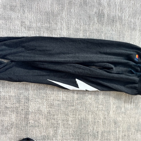 Aviator Nation Womens's Black Lightning Bolt Jacket. Size XS - Picture 5 of 6